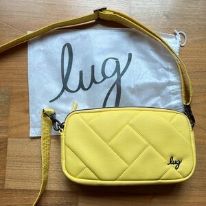 Lug Coupe XL Matte Luxe VL Crossbody in Banana Icepop